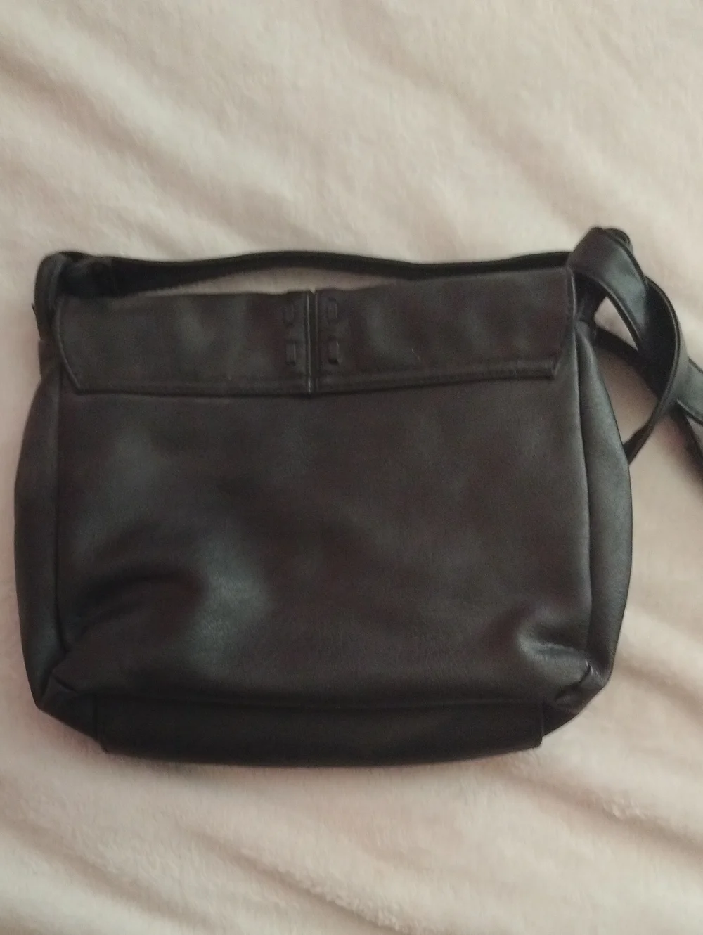 Black Leather Roxy Bag - Picture 2 of 4
